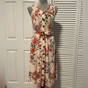 Naïf Floral Belted Dress